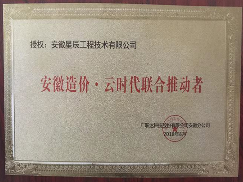 安徽造价.云时代联合推动者